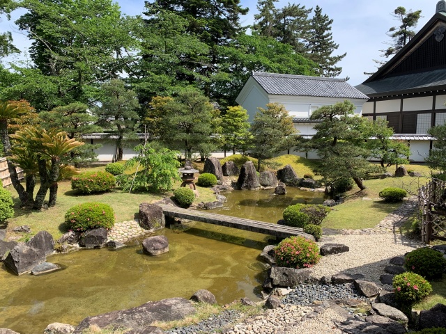 彦根城の庭園