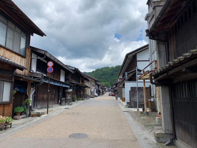 岩村城下町並み