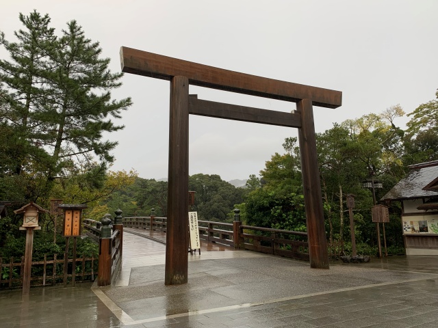 伊勢神宮内宮鳥居