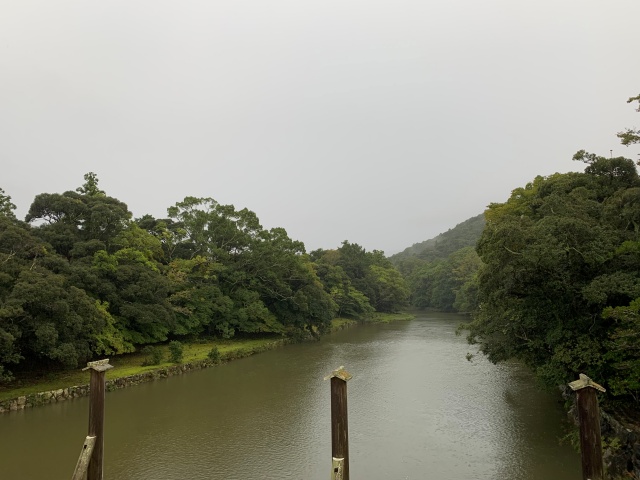 伊勢神宮内宮景観